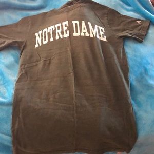 Dark green Notre Dame shirt